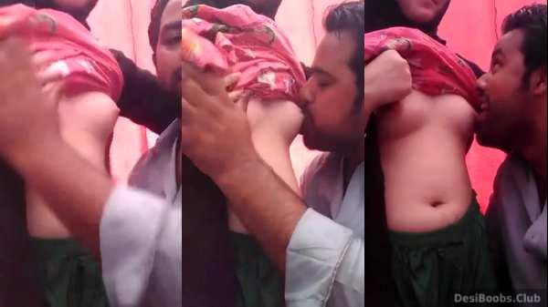 Muslim hijab wife juicy boob sucked by husband’s friend